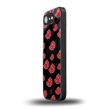 akatsuki naruto anime back phone cover | glass case for iphone 16e