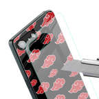 akatsuki naruto anime back phone cover | glass case for iphone 16e