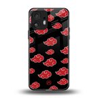akatsuki naruto anime back phone cover | glass case for nothing phone 2