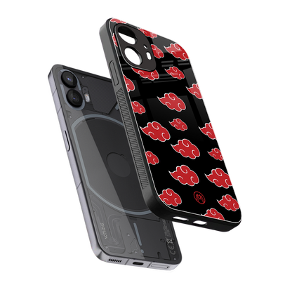 akatsuki naruto anime back phone cover | glass case for nothing phone 2