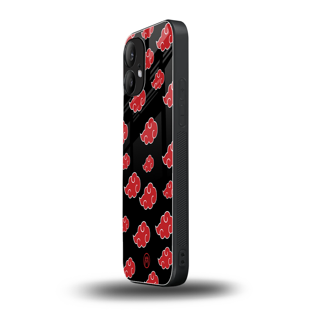 akatsuki naruto anime back phone cover | glass case for nothing phone 2