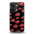 akatsuki naruto anime back phone cover | glass case for oneplus nord 3