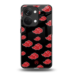 akatsuki naruto anime back phone cover | glass case for oneplus nord 3