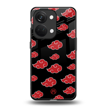 akatsuki naruto anime back phone cover | glass case for oneplus nord 3