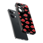 akatsuki naruto anime back phone cover | glass case for oneplus nord 3
