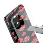 akatsuki naruto anime back phone cover | glass case for oneplus nord 3