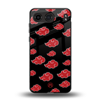 akatsuki naruto anime back phone cover | glass case for oneplus nord 4