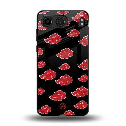 akatsuki naruto anime back phone cover | glass case for oneplus nord 4