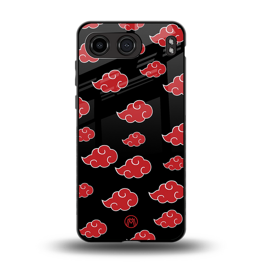 akatsuki naruto anime back phone cover | glass case for oneplus nord 4