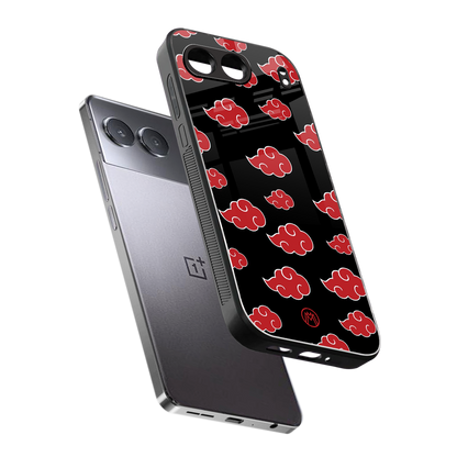 akatsuki naruto anime back phone cover | glass case for oneplus nord 4