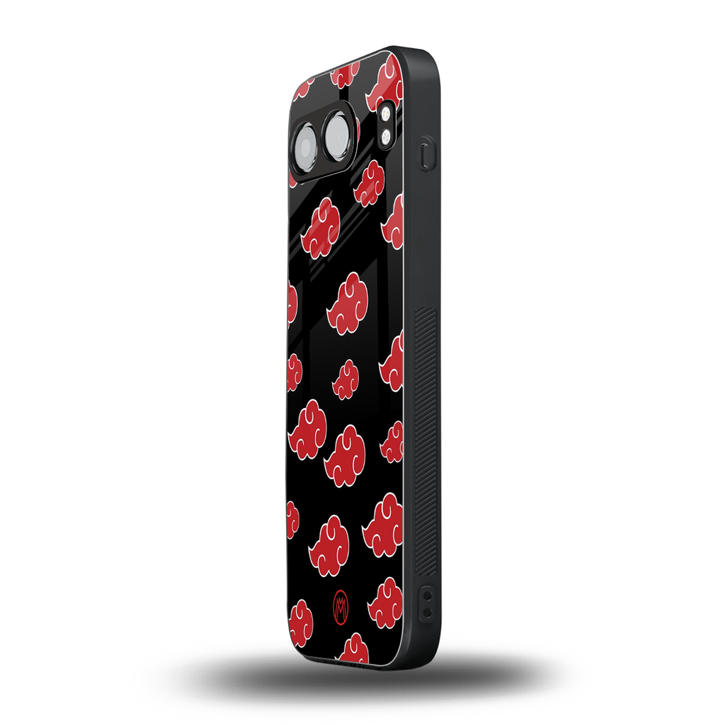 akatsuki naruto anime back phone cover | glass case for oneplus nord 4