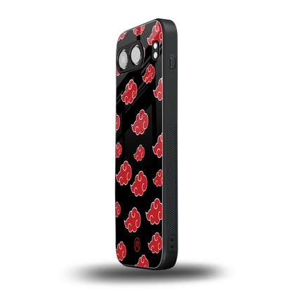 akatsuki naruto anime back phone cover | glass case for oneplus nord 4