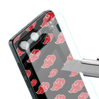 akatsuki naruto anime back phone cover | glass case for oneplus nord 4