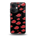 akatsuki naruto anime back phone cover | glass case for oneplus nord ce 3