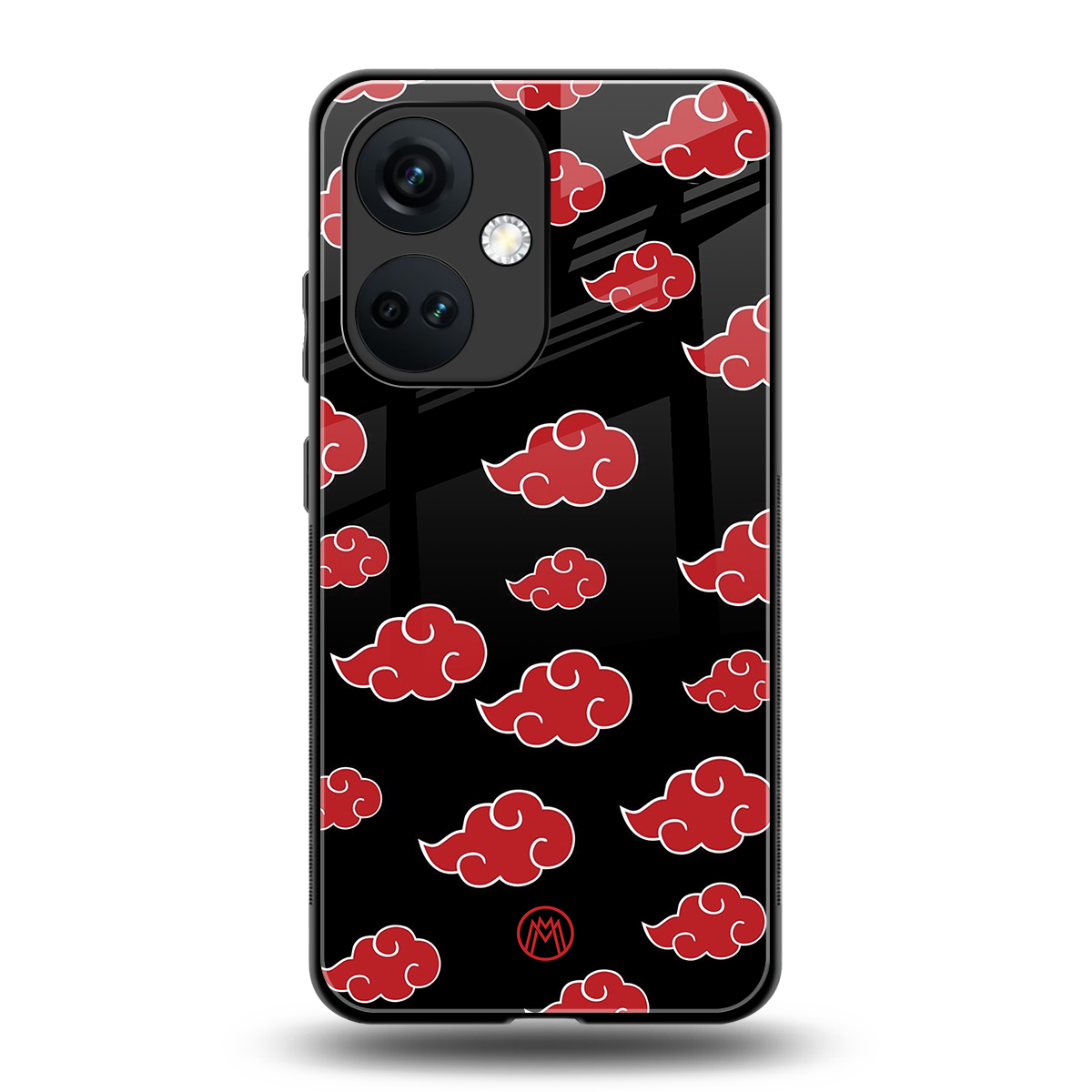 akatsuki naruto anime back phone cover | glass case for oneplus nord ce 3