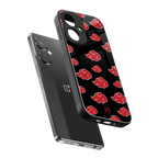 akatsuki naruto anime back phone cover | glass case for oneplus nord ce 3