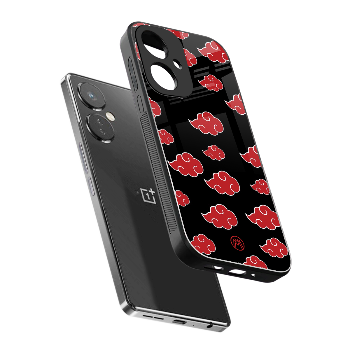 akatsuki naruto anime back phone cover | glass case for oneplus nord ce 3