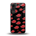 akatsuki naruto anime back phone cover | glass case for oneplus nord ce 4 lite