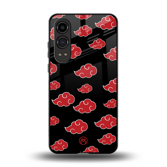 akatsuki naruto anime back phone cover | glass case for oneplus nord ce 4 lite