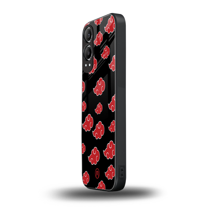 akatsuki naruto anime back phone cover | glass case for oneplus nord ce 4 lite