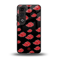 akatsuki naruto anime back phone cover | glass case for oneplus nord ce 4
