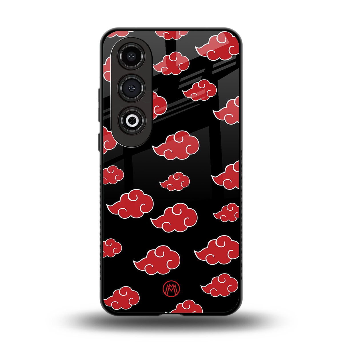 akatsuki naruto anime back phone cover | glass case for oneplus nord ce 4