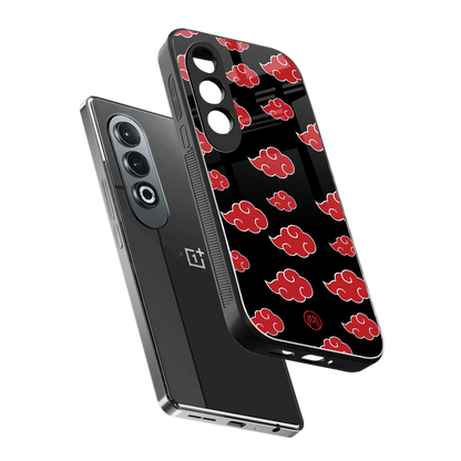 akatsuki naruto anime back phone cover | glass case for oneplus nord ce 4