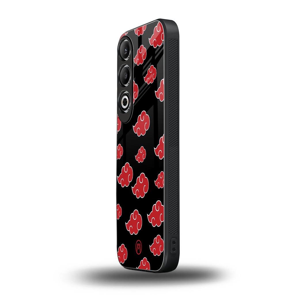akatsuki naruto anime back phone cover | glass case for oneplus nord ce 4