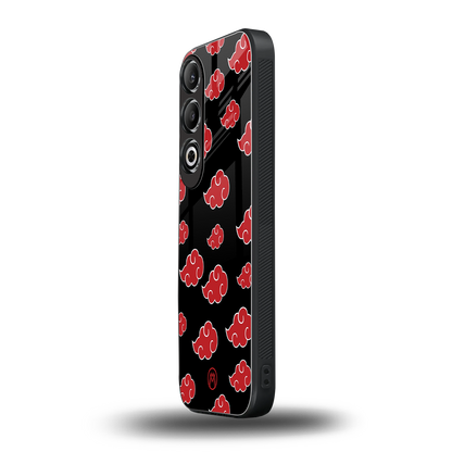 akatsuki naruto anime back phone cover | glass case for oneplus nord ce 4