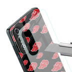 akatsuki naruto anime back phone cover | glass case for oneplus nord ce 4