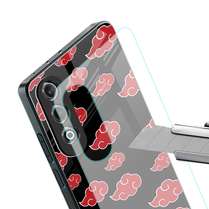 akatsuki naruto anime back phone cover | glass case for oneplus nord ce 4