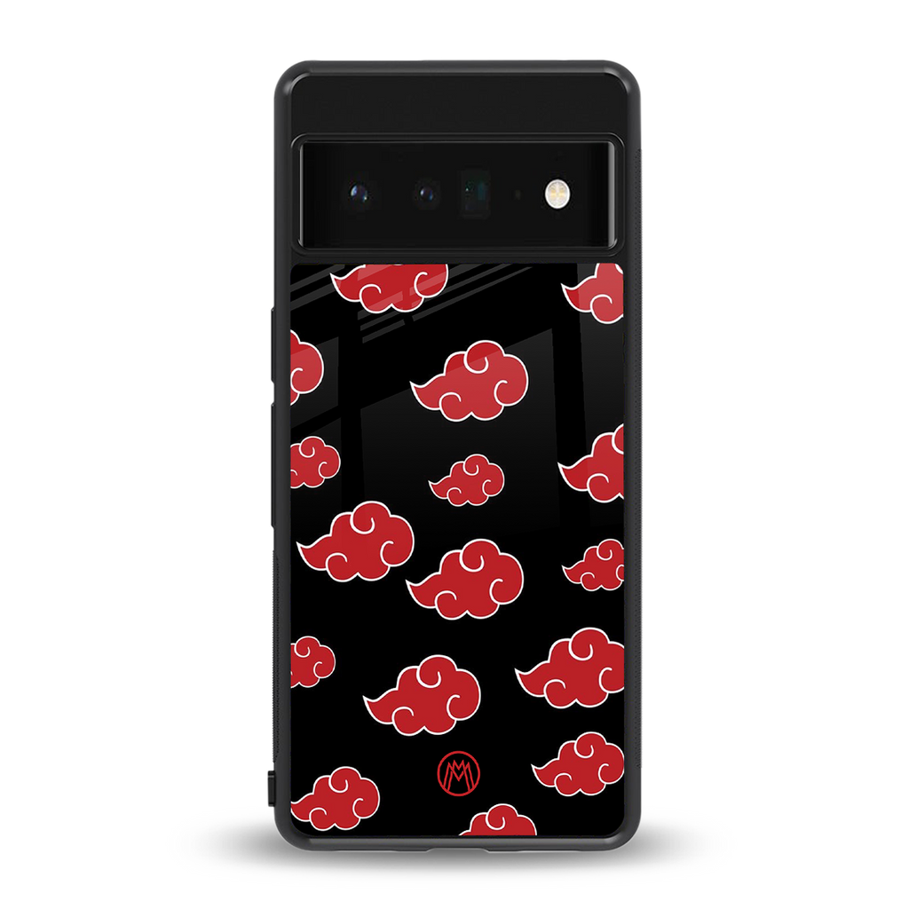 akatsuki naruto anime back phone cover | glass case for google pixel 6 pro