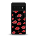 akatsuki naruto anime back phone cover | glass case for google pixel 6 pro