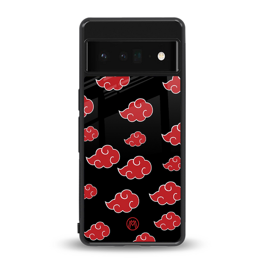 akatsuki naruto anime back phone cover | glass case for google pixel 6 pro