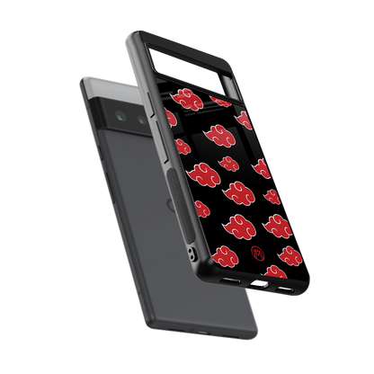 akatsuki naruto anime back phone cover | glass case for google pixel 6 pro