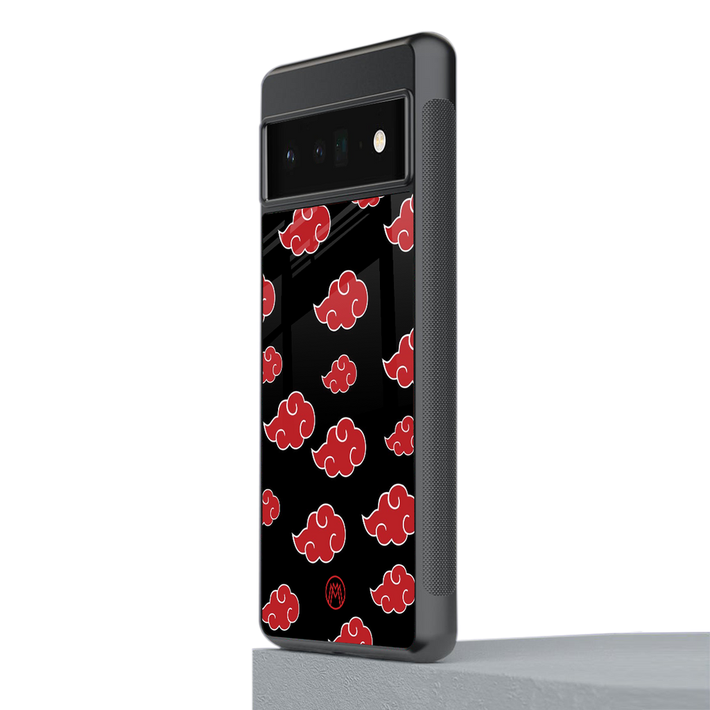 akatsuki naruto anime back phone cover | glass case for google pixel 6 pro