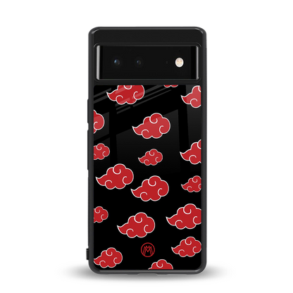 akatsuki naruto anime back phone cover | glass case for google pixel 6