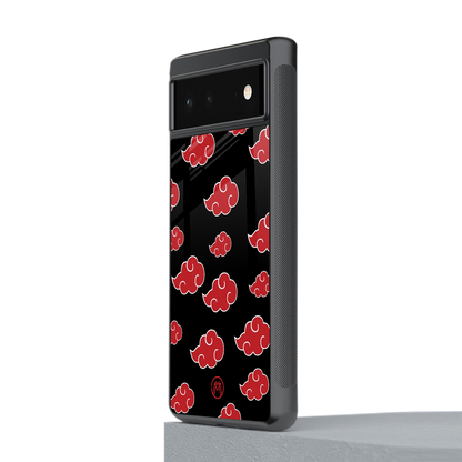 akatsuki naruto anime back phone cover | glass case for Google Pixel 6A