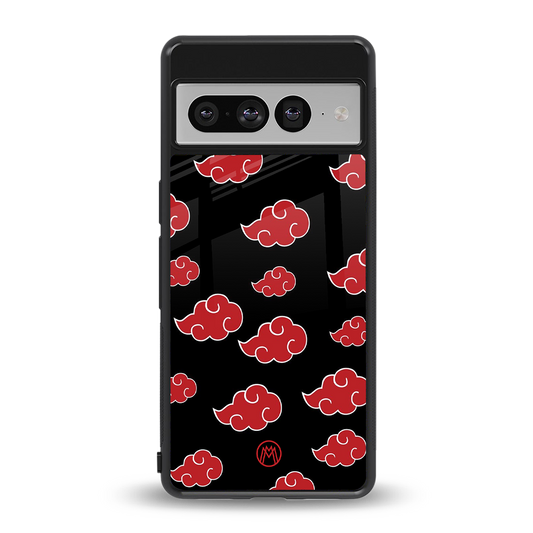 akatsuki naruto anime back phone cover | glass case for google pixel 7 pro