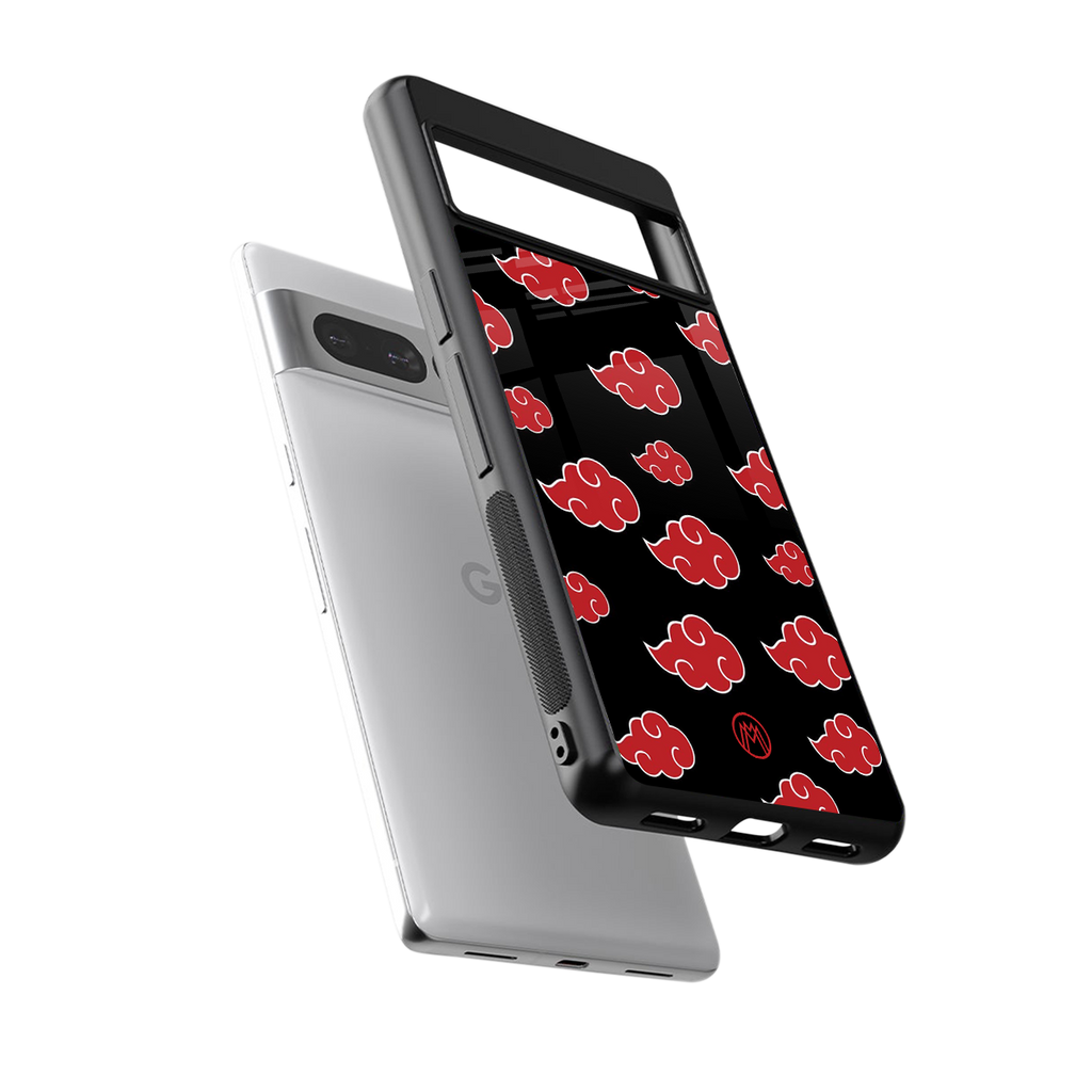 akatsuki naruto anime back phone cover | glass case for google pixel 7 pro