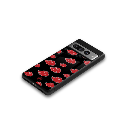 akatsuki naruto anime back phone cover | glass case for google pixel 7 pro