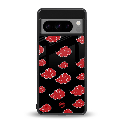 akatsuki naruto anime back phone cover | glass case for google pixel 8 pro