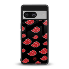 akatsuki naruto anime back phone cover | glass case for Google Pixel 8