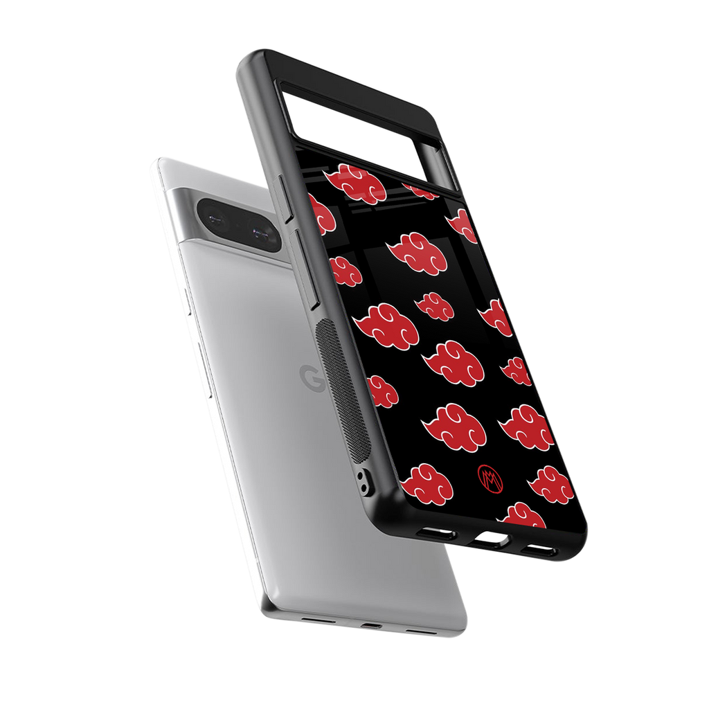 akatsuki naruto anime back phone cover | glass case for Google Pixel 8