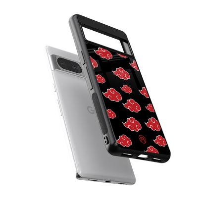 akatsuki naruto anime back phone cover | glass case for Google Pixel 8