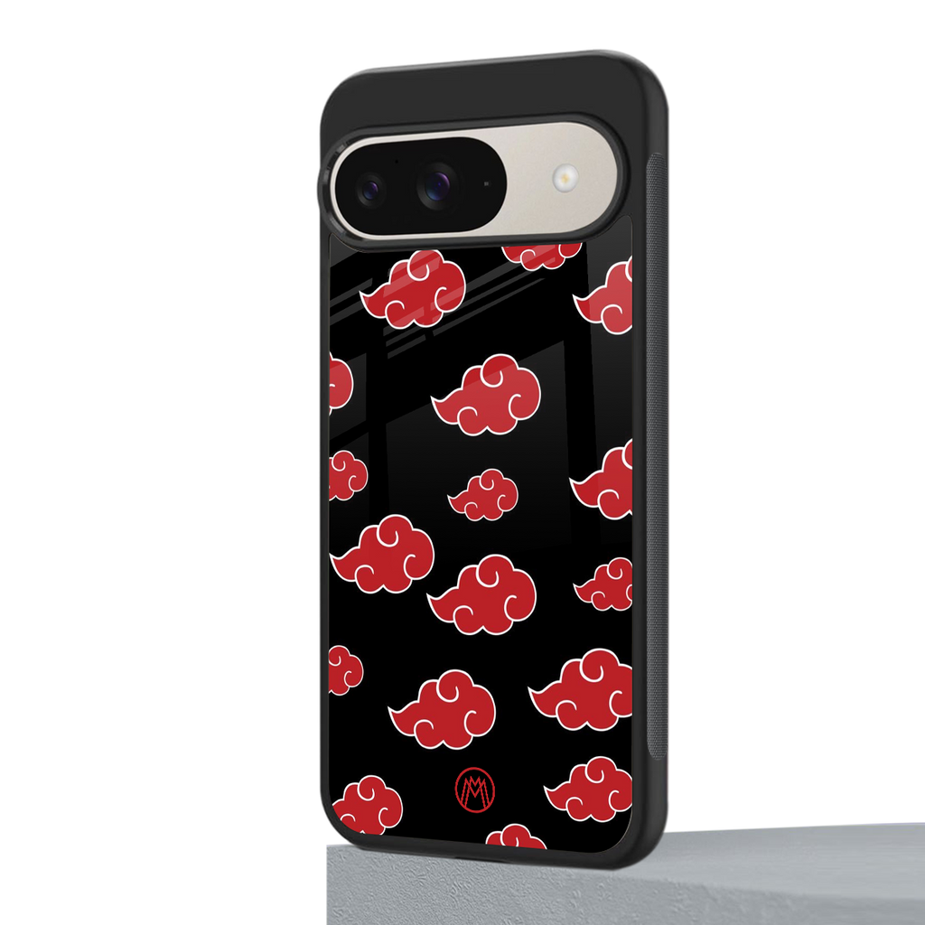 akatsuki naruto anime back phone cover | glass case for google pixel 9