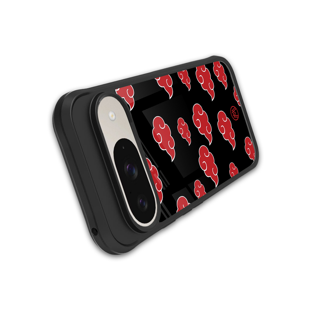 akatsuki naruto anime back phone cover | glass case for google pixel 9