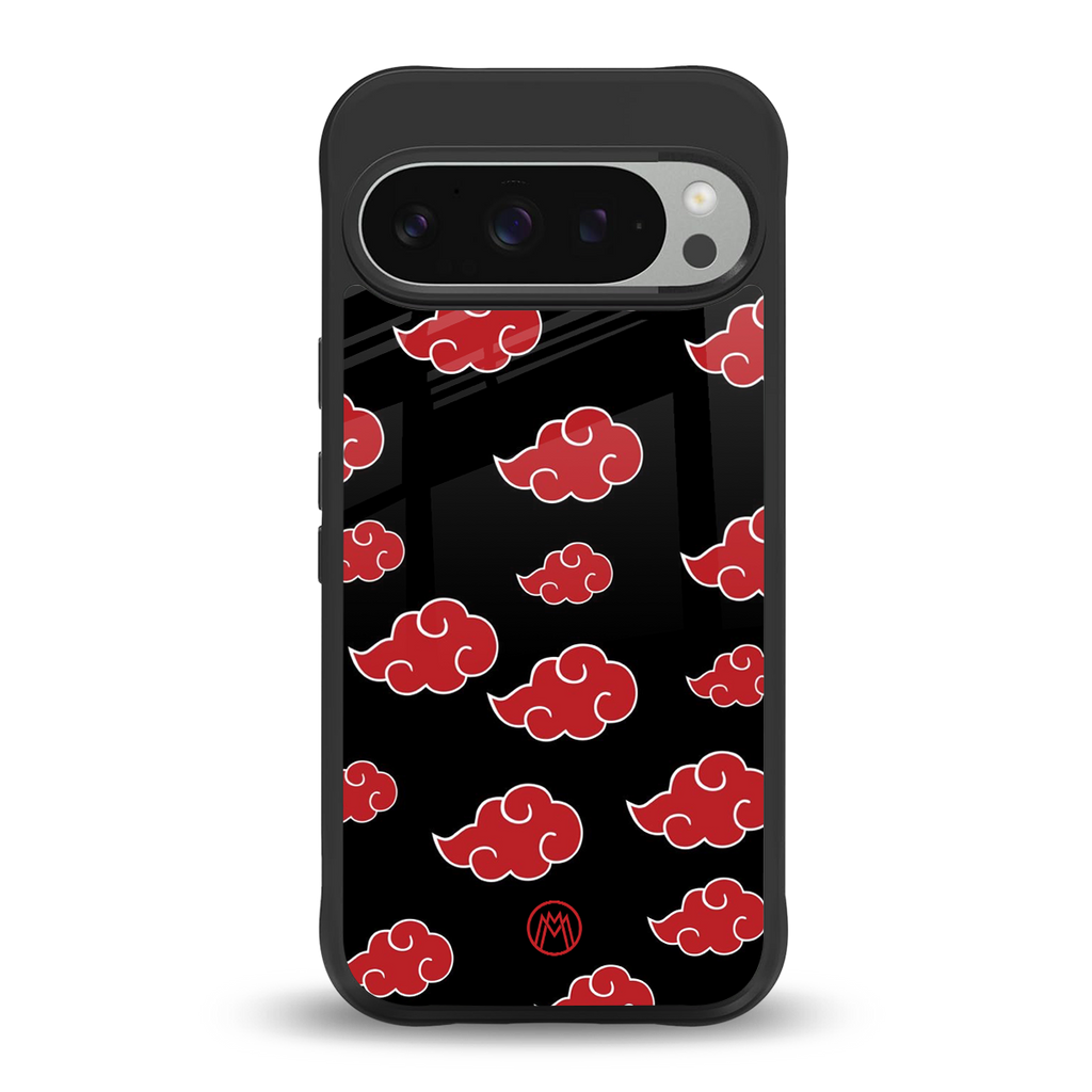 akatsuki naruto anime back phone cover | glass case for google pixel 9 pro