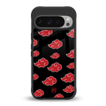 akatsuki naruto anime back phone cover | glass case for google pixel 9 pro