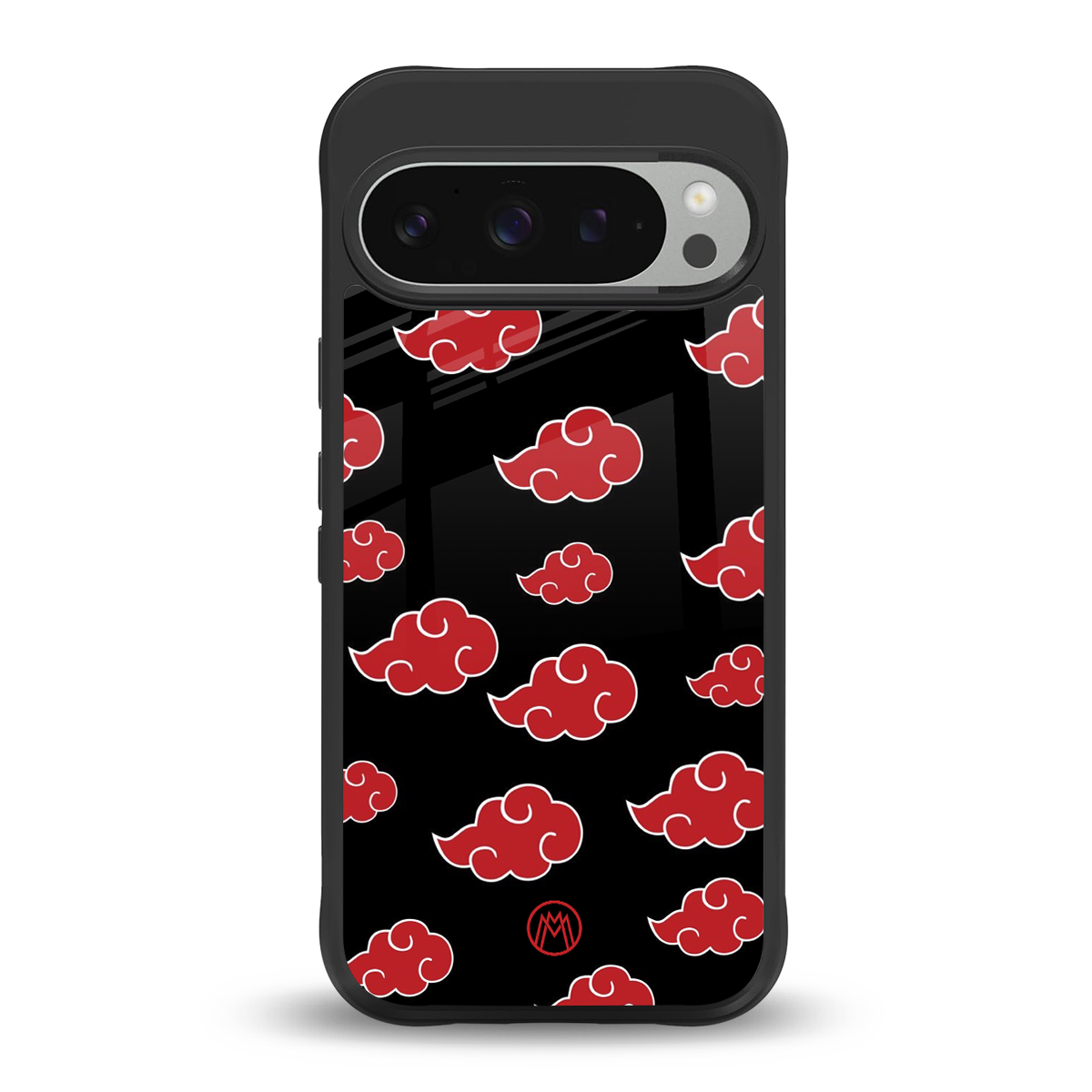akatsuki naruto anime back phone cover | glass case for google pixel 9 pro xl